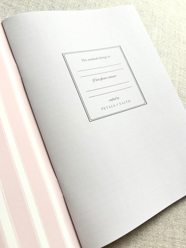 Set of 2 Hand-Illustrated Notebooks – “Small Ideas, Big Intentions” & “Striving for Excellence