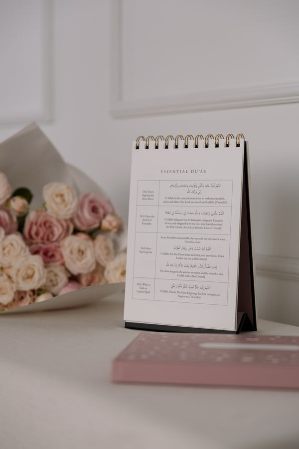 Bestselling Ramadan Calendar 2026 Hardback stand edition | A5 Desktop | Ramadan Gift | Daily reflections & Duas