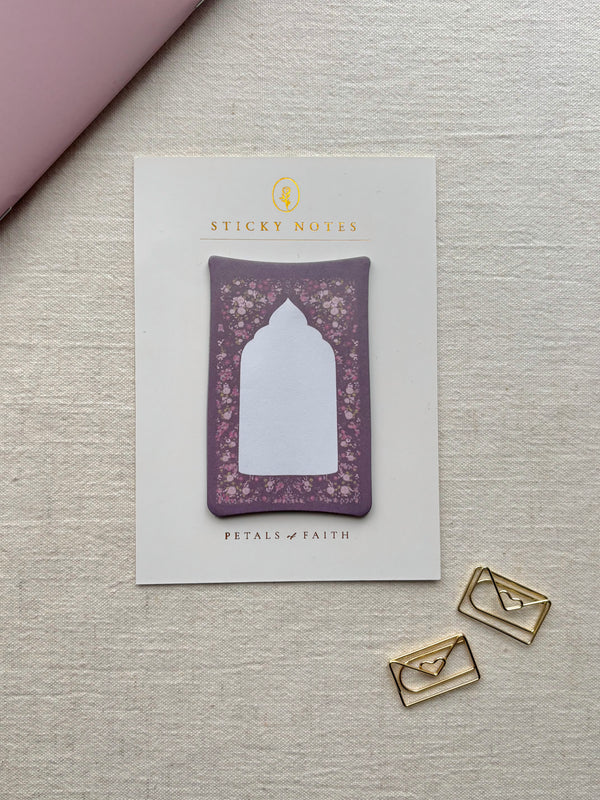 Perfectly Imperfect: Set of 3 Shaped Sticky Notes – Prayer Mat Designs