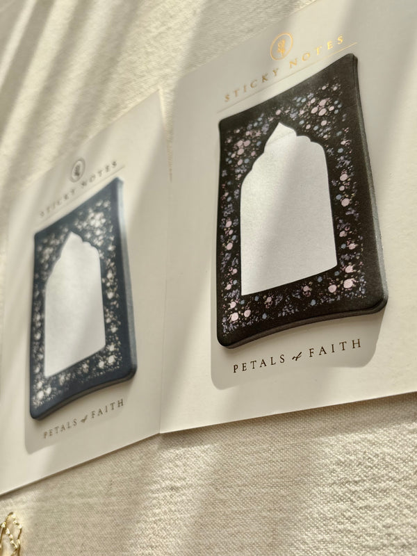 Perfectly Imperfect: Set of 3 Shaped Sticky Notes – Prayer Mat Designs