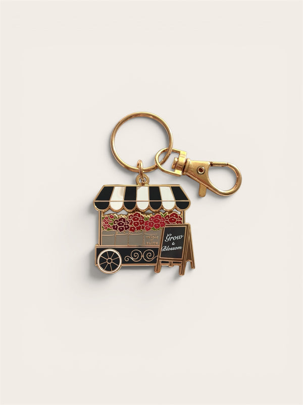 Flower Market Keychain & Bag Charm | Made to Blossom | Petals of Faith