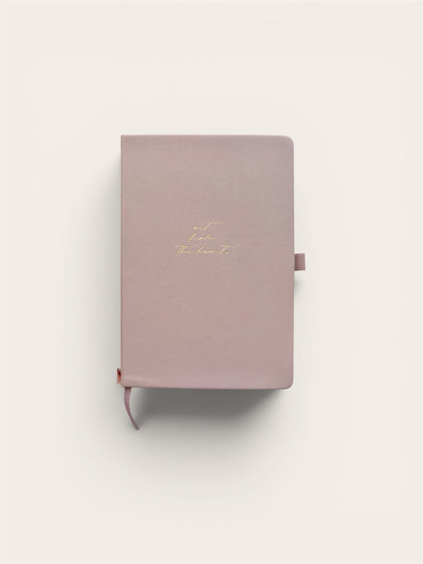 Art from the Heart A5 hardback Islamic sketchbook in sakura pink by Petals of Faith