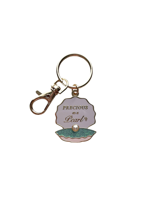 Precious as a Pearl Keychain & Bag Charm | Muslim Girl Gift | Petals of Faith